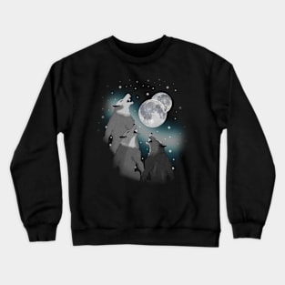 Three Werewolves Moons Crewneck Sweatshirt